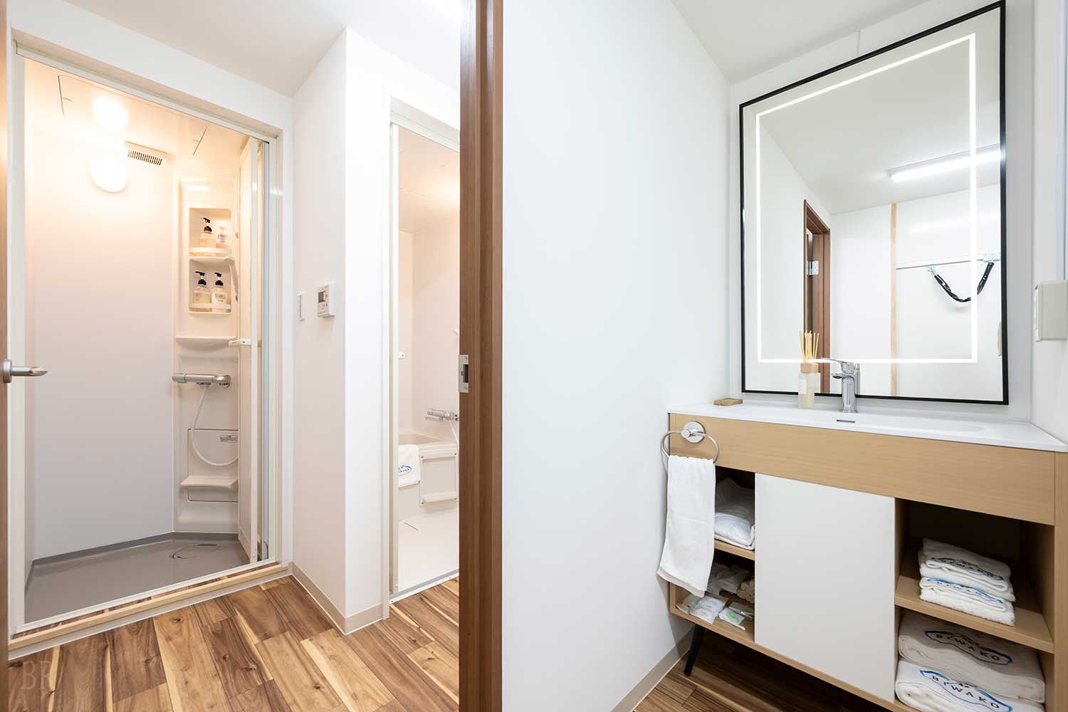 客室専用バスルーム